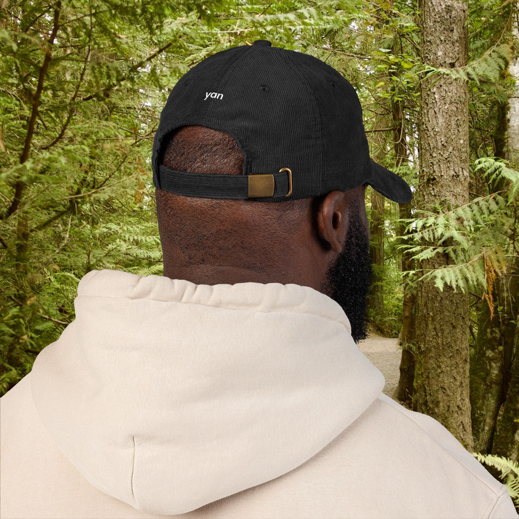 yan corduroy cap