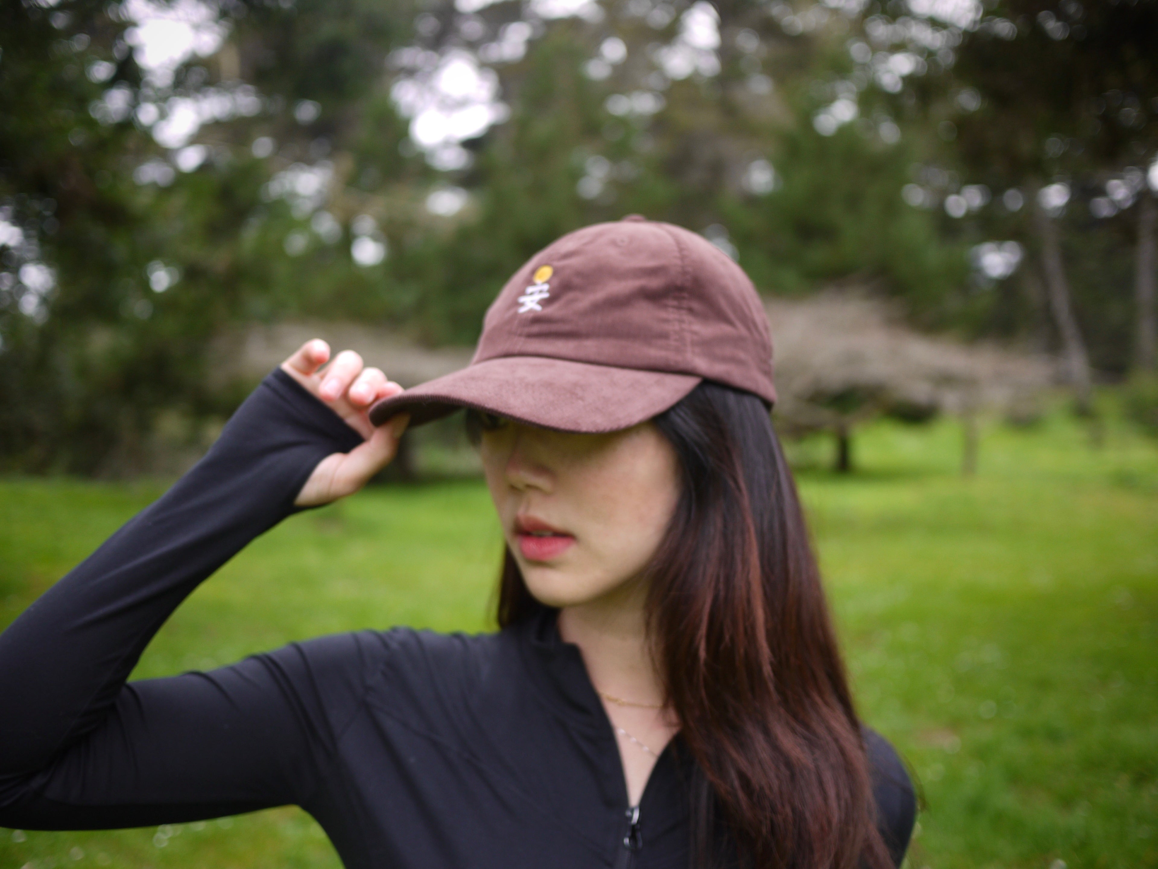 yan corduroy cap