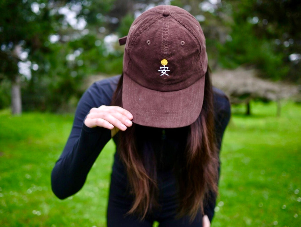 yan corduroy cap