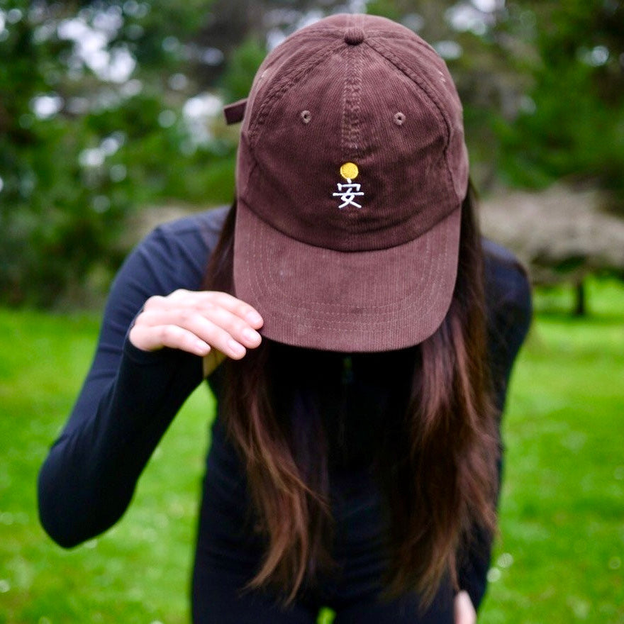 yan corduroy cap