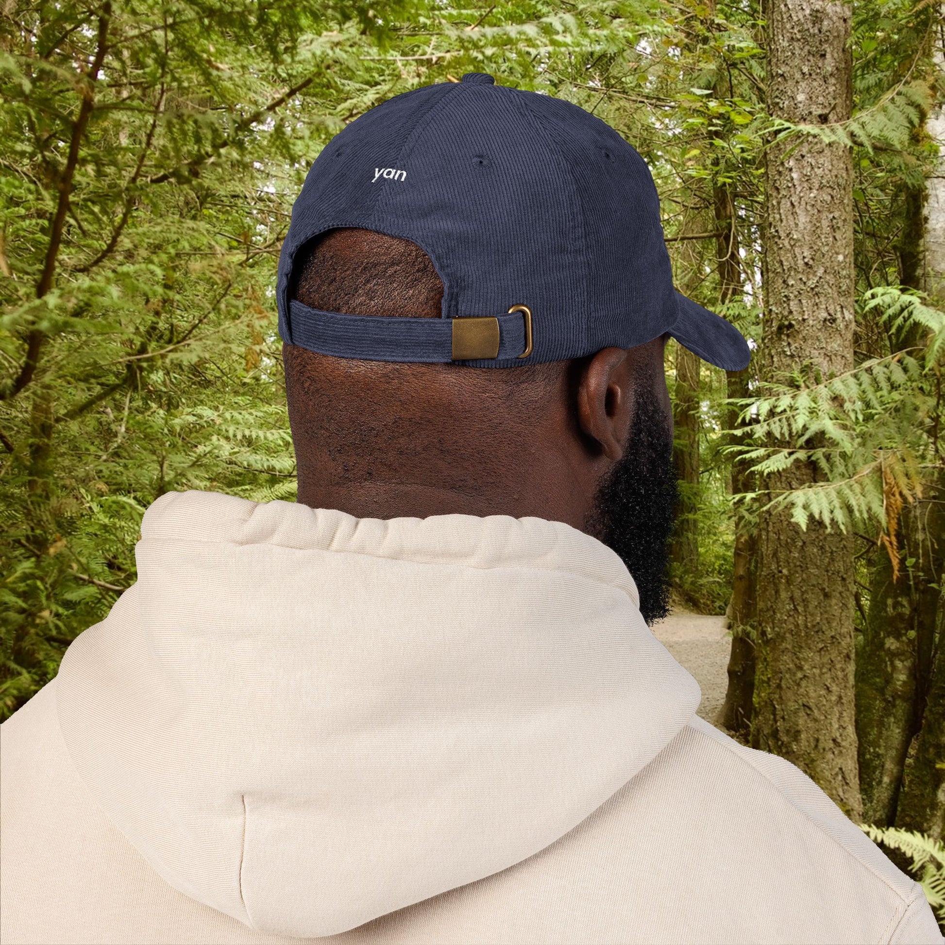 yan corduroy cap